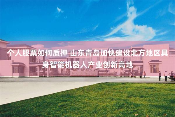 个人股票如何质押 山东青岛加快建设北方地区具身智能机器人产业创新高地